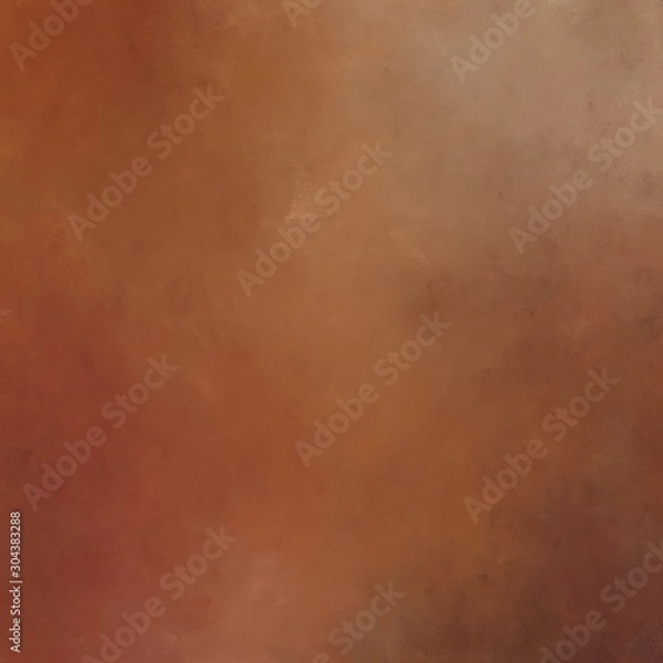 Fototapeta quadratic graphic cloudy texture with sienna, rosy brown and old mauve colors. can be used as texture pattern or for wallpaper design