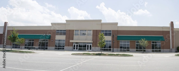 Obraz large brick retal storefront