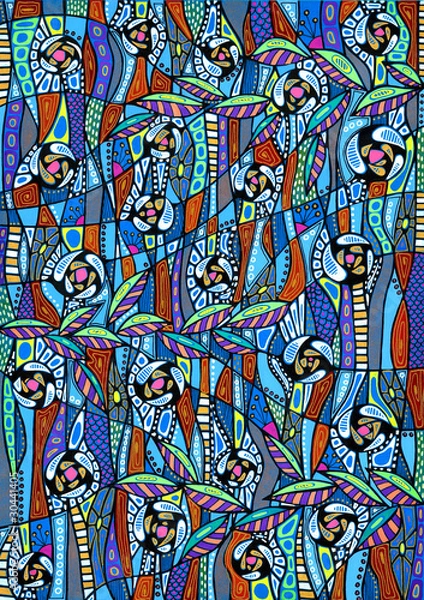 Obraz Colorful abstract pattern