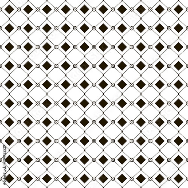 Fototapeta Abstract seamless pattern.Geometric simple minimalist background. Repeating background. Vector illustration