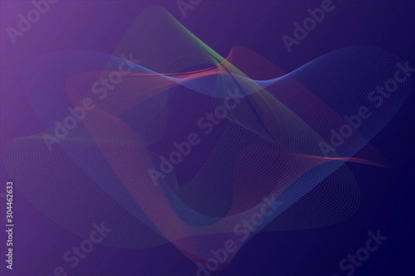 Fototapeta Abstract background. Design for the decoration presentation, brochure, catalog, poster, book, magazine etc. A4 size. Vector Illustration