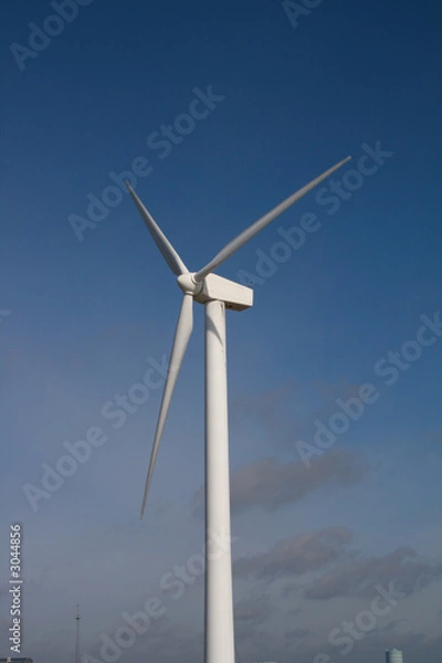 Fototapeta windmill again sky with clouds