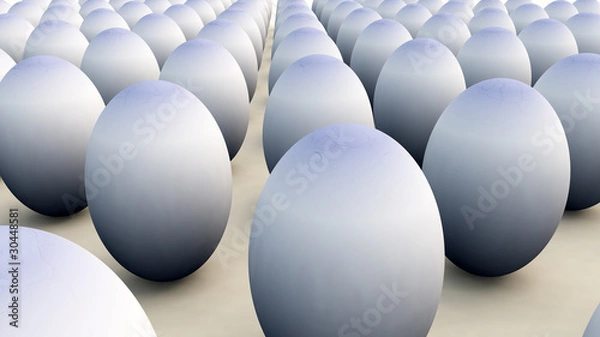 Obraz Lots Of Easter Eggs