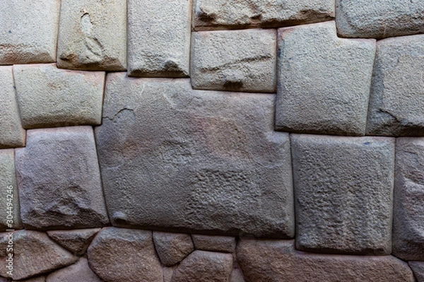 Obraz Inca stone wall on Cusco, Peru.