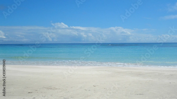 Obraz Beach Vacations in Mahahual Quintana Roo Mexico