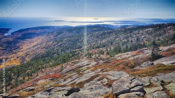 Obraz Maine coastline