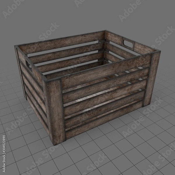 Obraz Empty crate