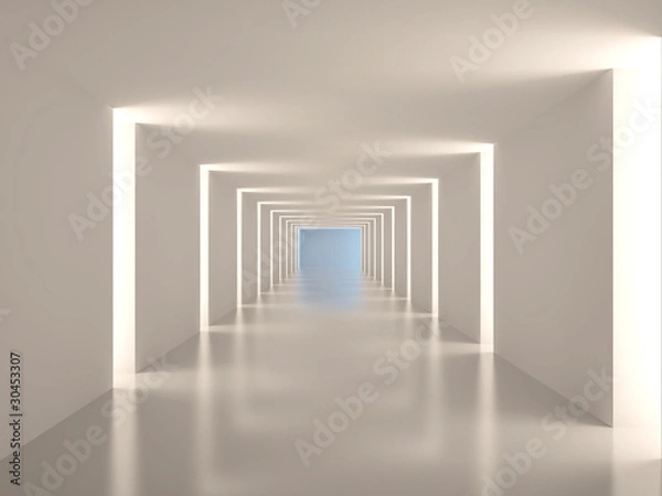 Obraz Empty corridor. Abstract interior