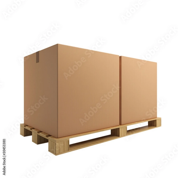 Obraz Cardboard boxes