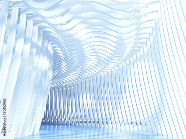 Obraz Futuristic passage