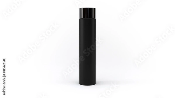 Fototapeta 3D Cosmetics Bottle | Black
