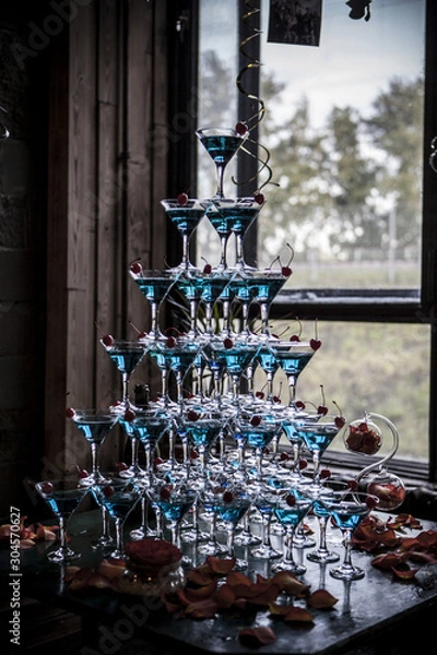 Obraz Cocktail Pyramid | Party