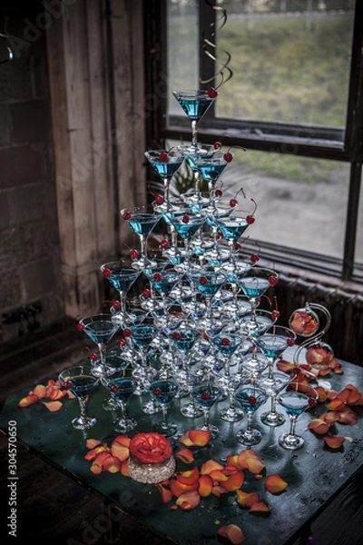 Obraz Cocktail Pyramid | Party