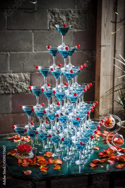 Obraz Cocktail Pyramid | Party