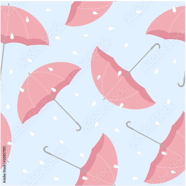 Fototapeta April seamless pattern