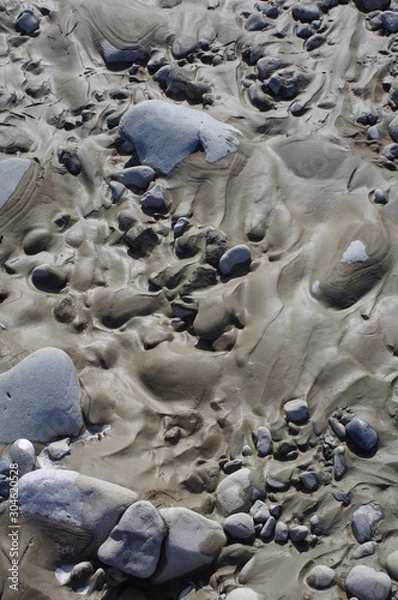 Fototapeta 泥と石