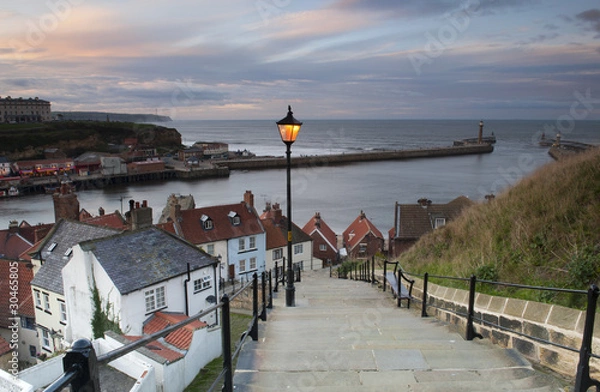 Fototapeta Whitby Steps