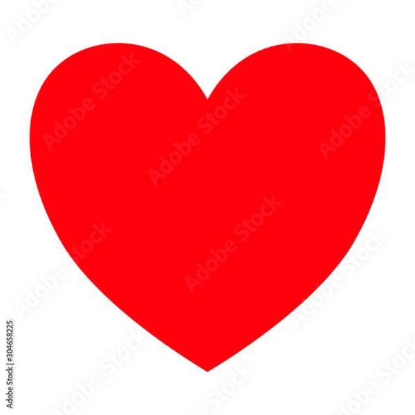 Obraz Red heart