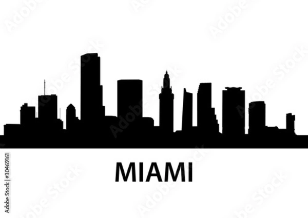 Obraz Skyline_Miami