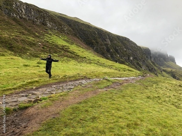 Obraz hiking in the mountains