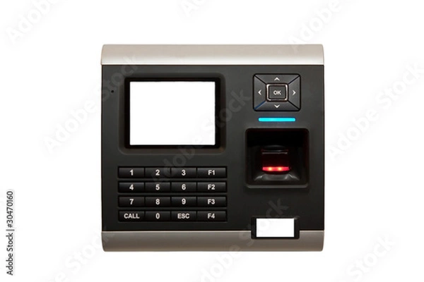 Obraz Biometric Wall Device Isolated