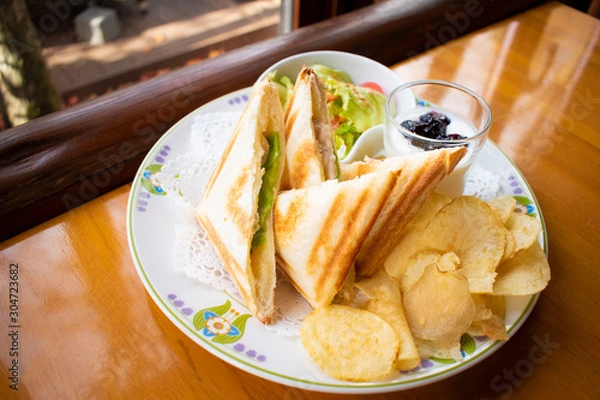 Fototapeta チキンサンド