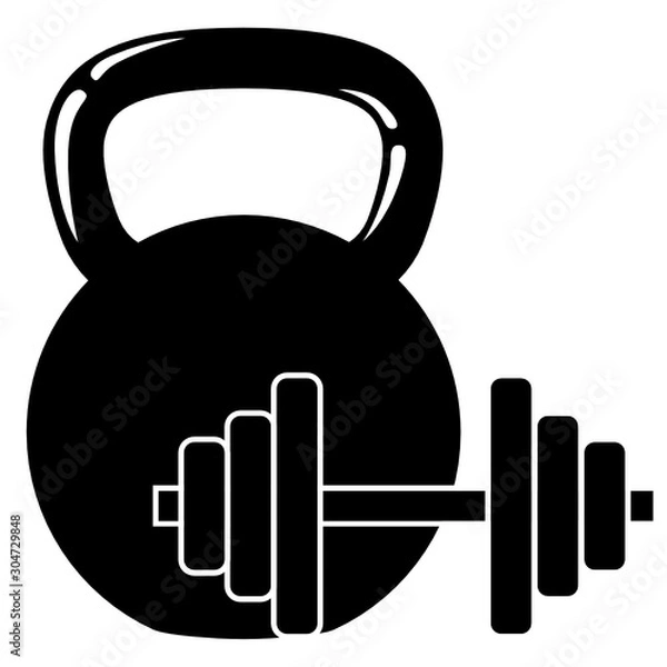 Obraz kettlebell_ Peso