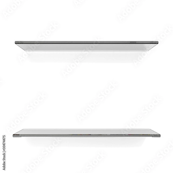 Obraz Two glass shelfs