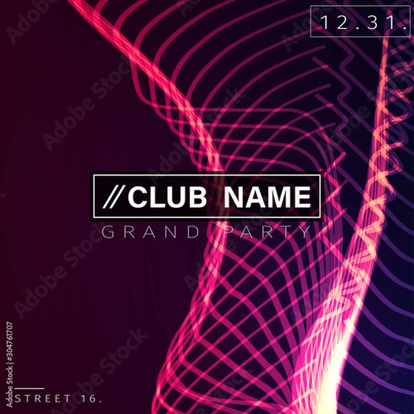 Obraz Party Flyer | EPS10 Vector