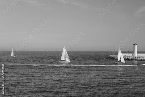 Obraz sailing in the sea