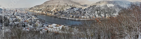 Obraz View from Heidelberg castle