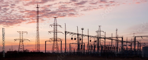 Obraz Electric Substation