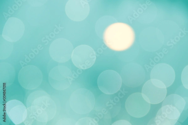 Obraz Blur lights. Abstract circle Bokeh lights effect for background usage