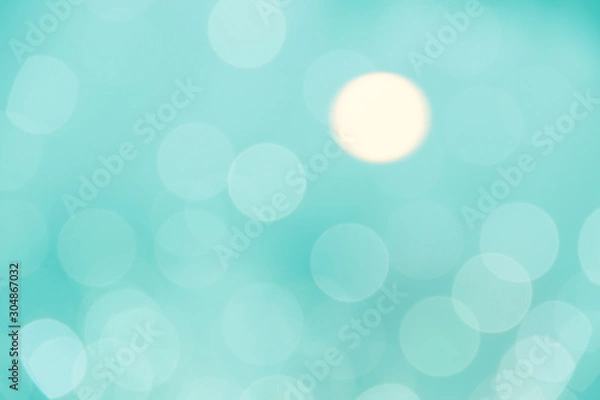 Fototapeta Blur lights. Abstract circle Bokeh lights effect for background usage