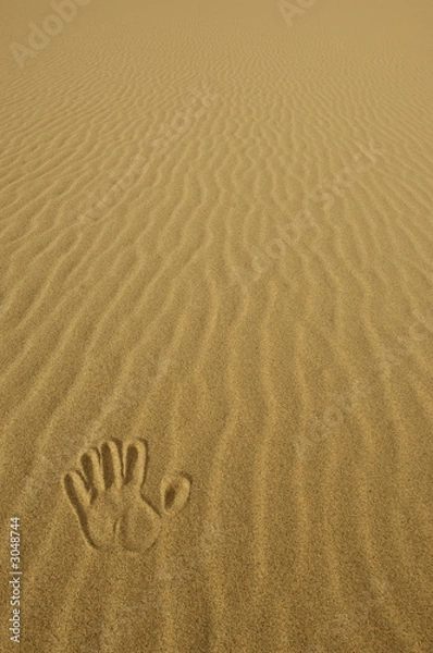 Fototapeta hand print