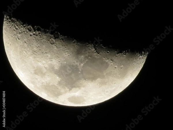 Obraz meia lua em detalhes