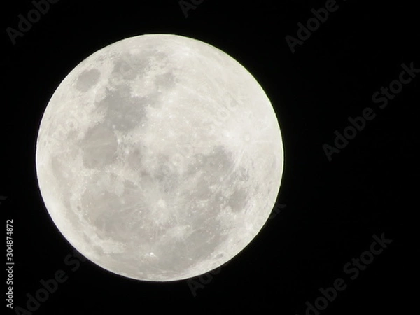 Obraz A lua no espaço