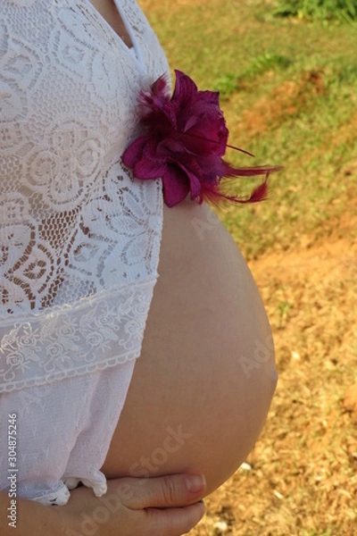 Obraz A espera de um bebê