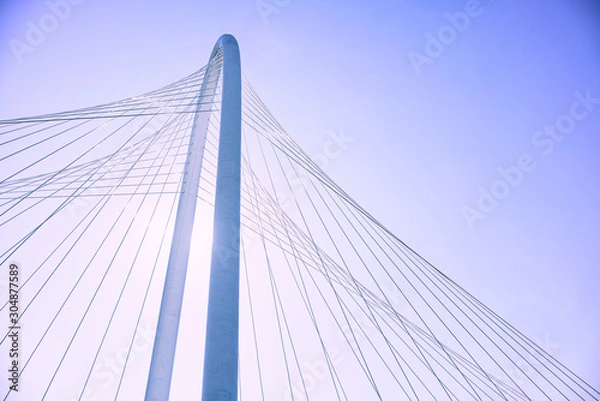Fototapeta Bridge and Blue Sky