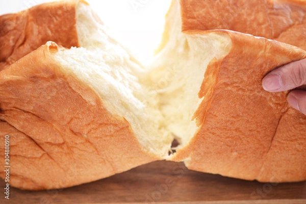 Fototapeta もっちり甘い食パン