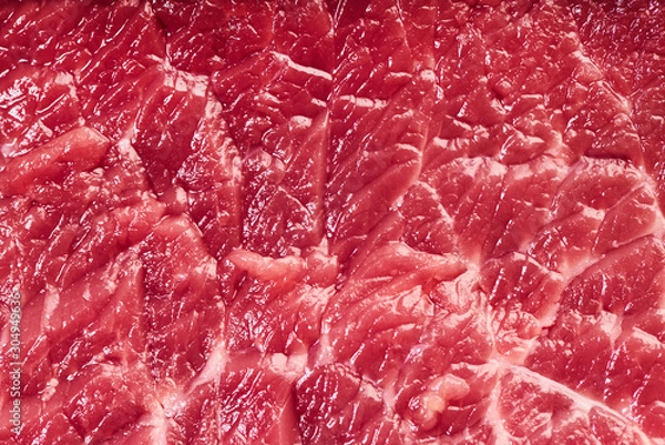 Fototapeta beef meat texture closeup