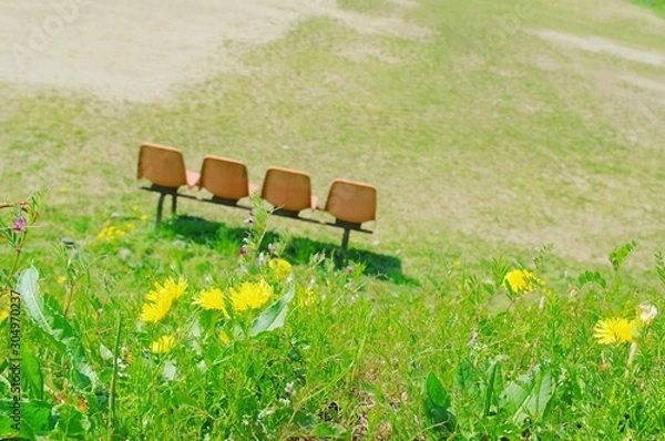 Fototapeta ベンチ