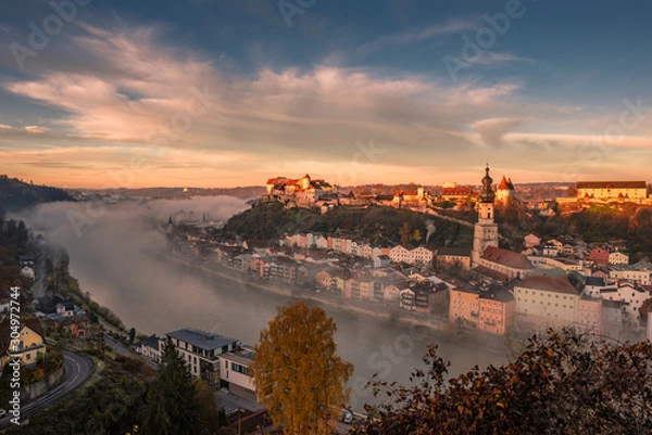 Obraz Burghausen Landscape