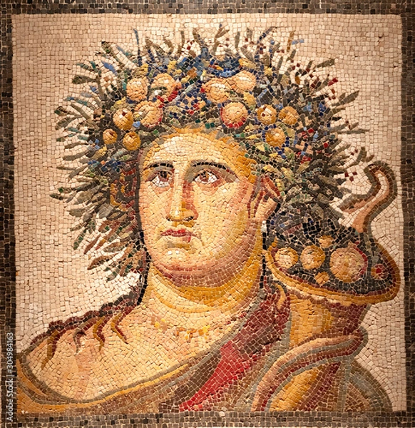 Fototapeta god of wine