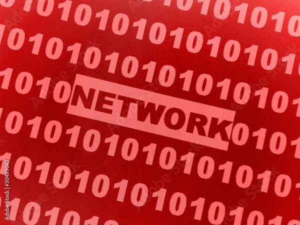 Fototapeta Network