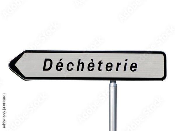 Obraz Mówiąc o centrum recyklingu