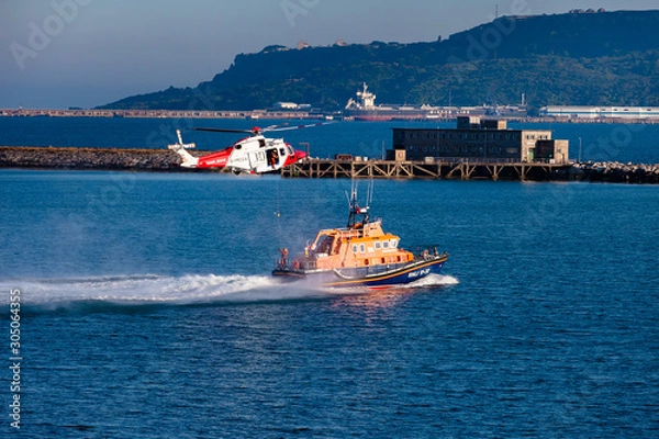 Obraz Lifeboat in Weymouth Dorset
