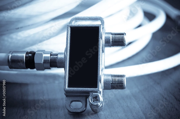 Obraz TV antenna cable