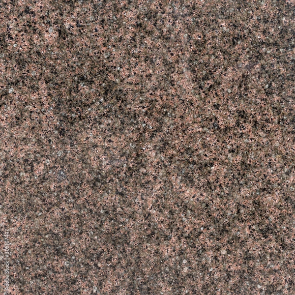 Obraz Red granite texture background. Red base with black and gray Spots. Natural background texture.