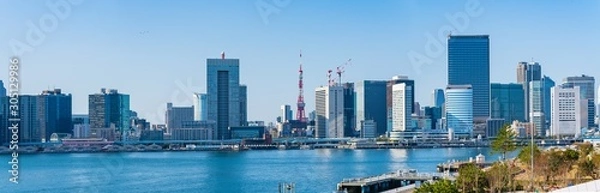 Obraz 風景物語（東京湾晴海埠頭から見た東京湾）